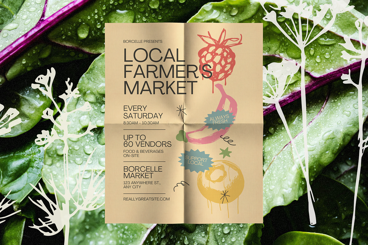 Organic Market 116 Ink Illustrations, a Food Illustration by Veyla (Photo 14 of 15)