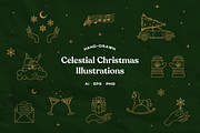 158 Mystical Christmas Illustrations, an Object Graphic by Artec Maison (Thumbnail 3 of 14)