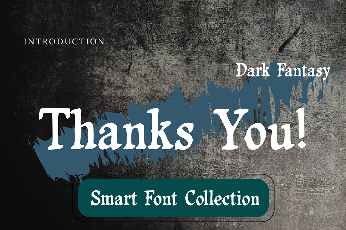 Dark fantasy, a Blackletter Font by Wow Magic (Photo 3 of 3)
