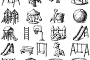 Playground Equipment Collection, an Object Graphic by RT Studio (Thumbnail 3 of 4)