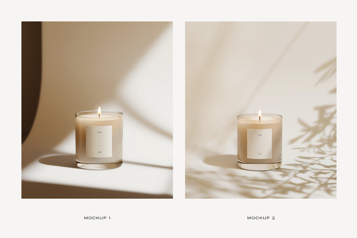 Candle Mockups + Label Mockups, a Packaging Mockup by October November (Photo 3 of 10)