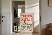 Hallway Poster Frame with Reflection, a Mockup by DesignRocket (Thumbnail 1 of 9)