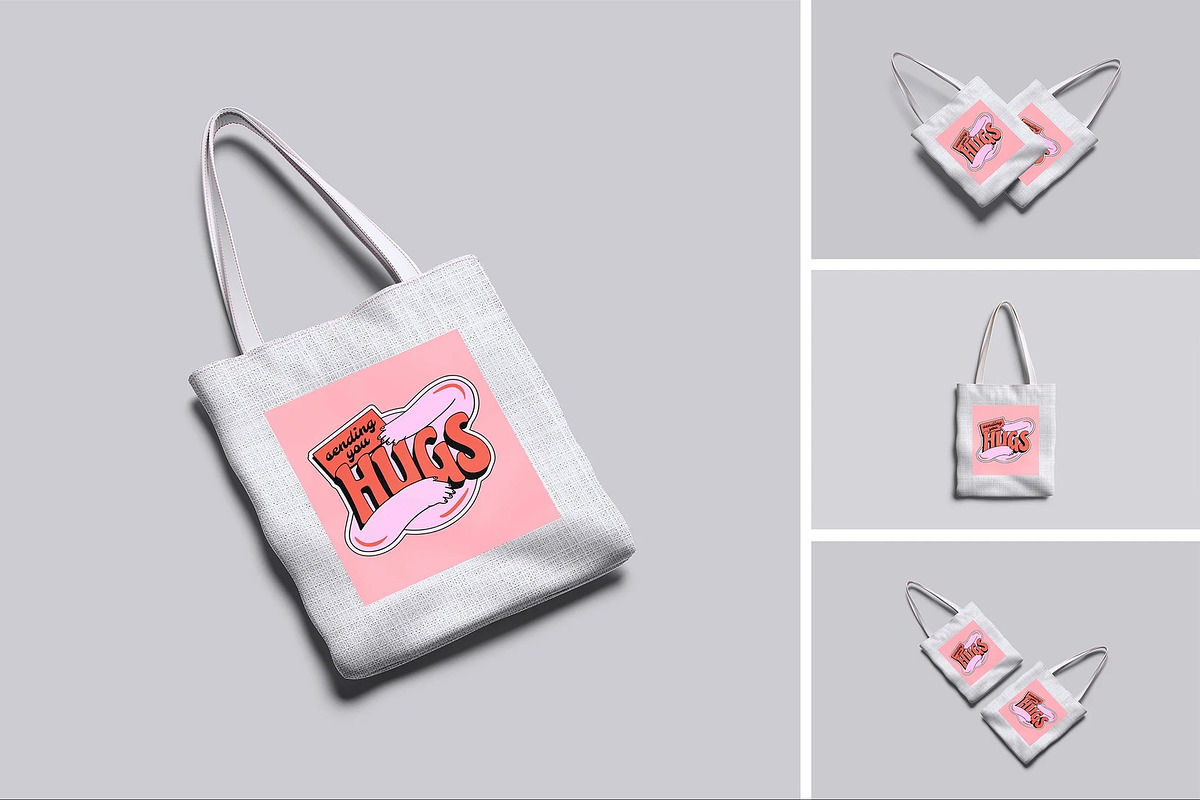 Shopping Bag Mockup, a Packaging Mockup by Hubzway (Photo 1 of 5)
