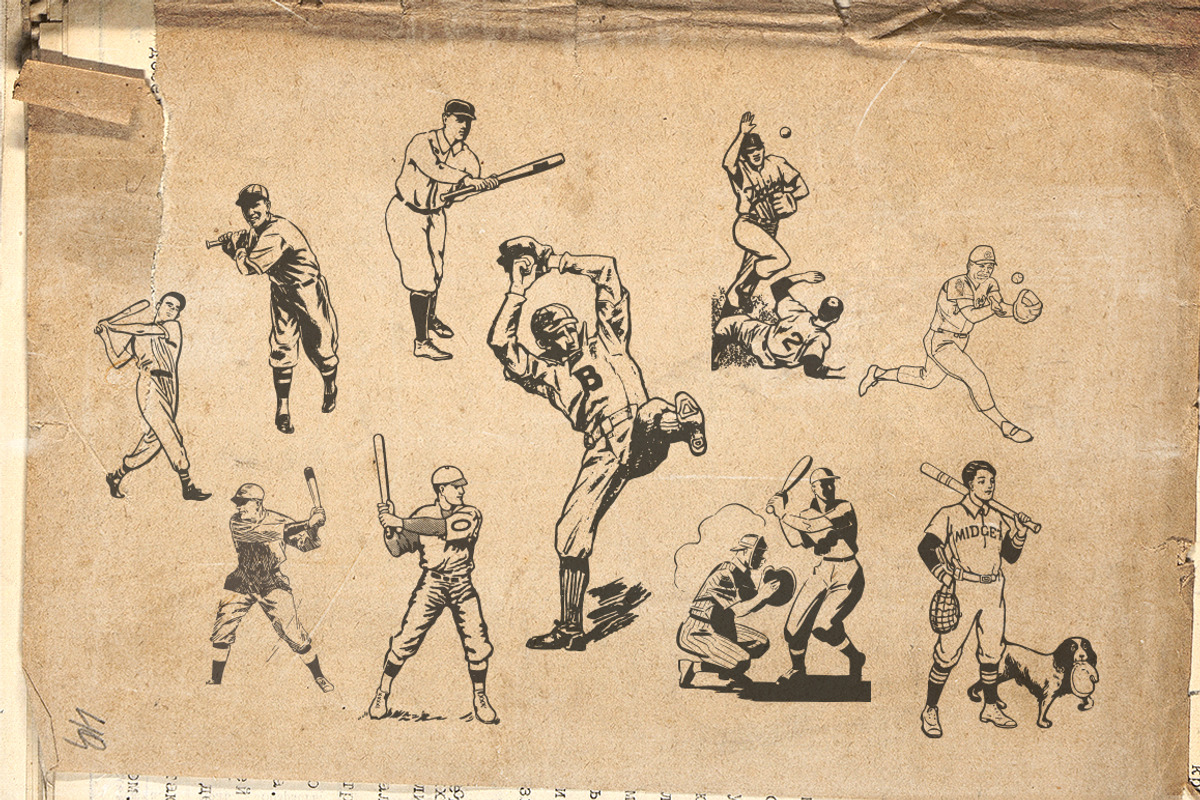 Retro Baseball Hit, an Illustration by Retro Machine (Photo 4 of 12)