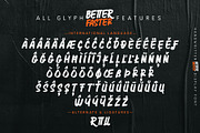 Better Faster, a Font by Omotu Studio (Thumbnail 11 of 12)