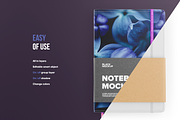 Notebook in craft  packaging mockup, a Packaging Mockup by BlackMockup (Thumbnail 4 of 10)
