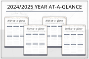 Planner Canva - Modern Gold, a Stationery Template by Lady Boss Studio (Thumbnail 5 of 8)