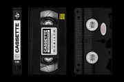 VHS Cassette Tape Case Mockup, a Packaging Mockup by FLYERWRK (Thumbnail 6 of 10)