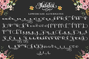 Antalea, a Script Font by IM Studio (Thumbnail 10 of 12)