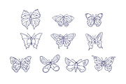 Breeds Butterfly Hand-Drawn Vol. 1, an Animal Illustration by SLAB! Design (Thumbnail 3 of 3)