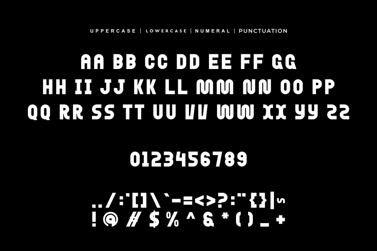 Moawi - Sports Font, a Sans Serif Font by QR Design Studio (Photo 6 of 8)
