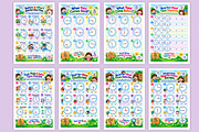 Around the Clock: Quarter Hours, a Stationery Template by Designmela01 (Thumbnail 4 of 6)
