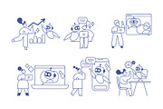 100+ Line People Editable Stroke, a Person Illustration by Vector_Art (Thumbnail 12 of 29)