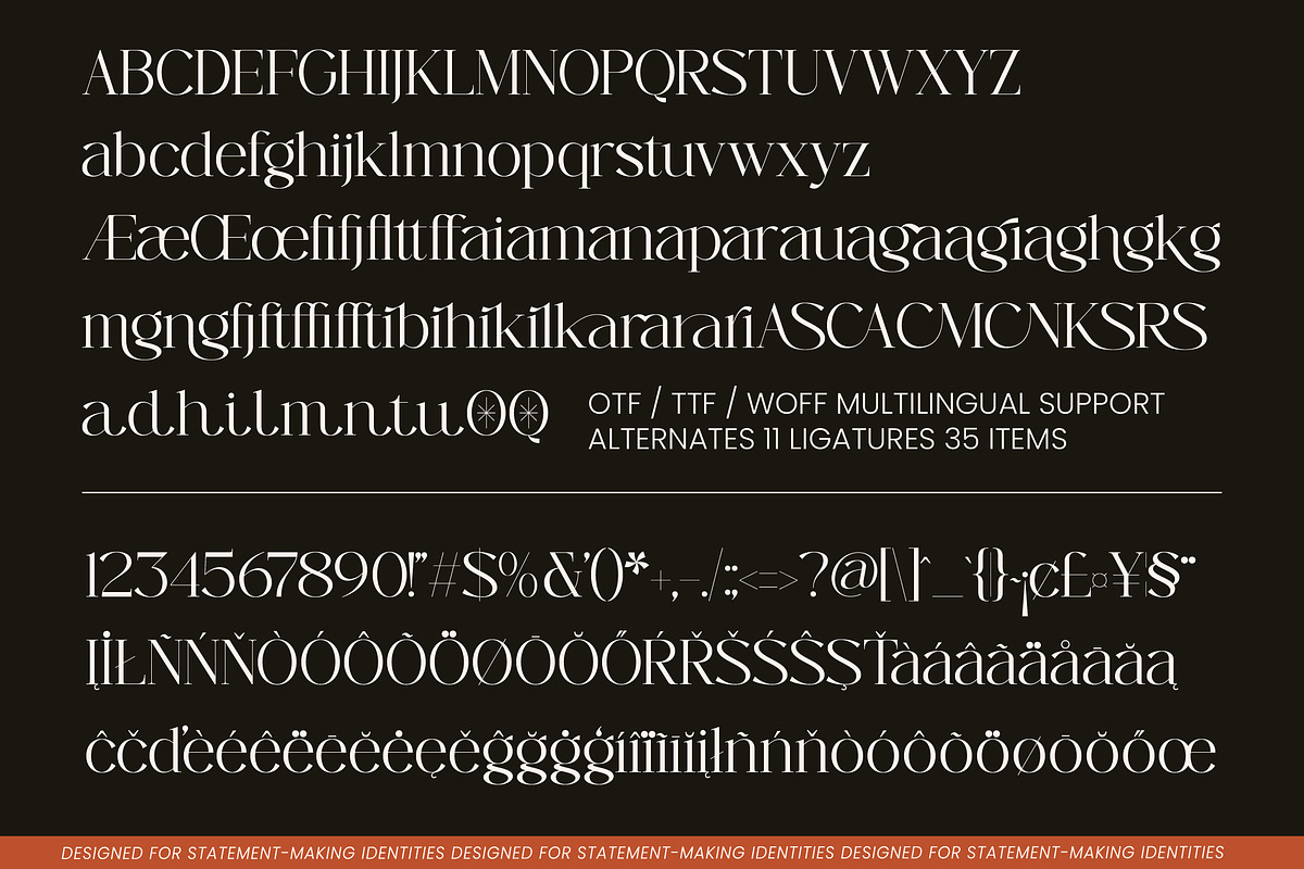 Brewligh District Modern Serif, a Serif Font by AmorfaType (Photo 8 of 8)