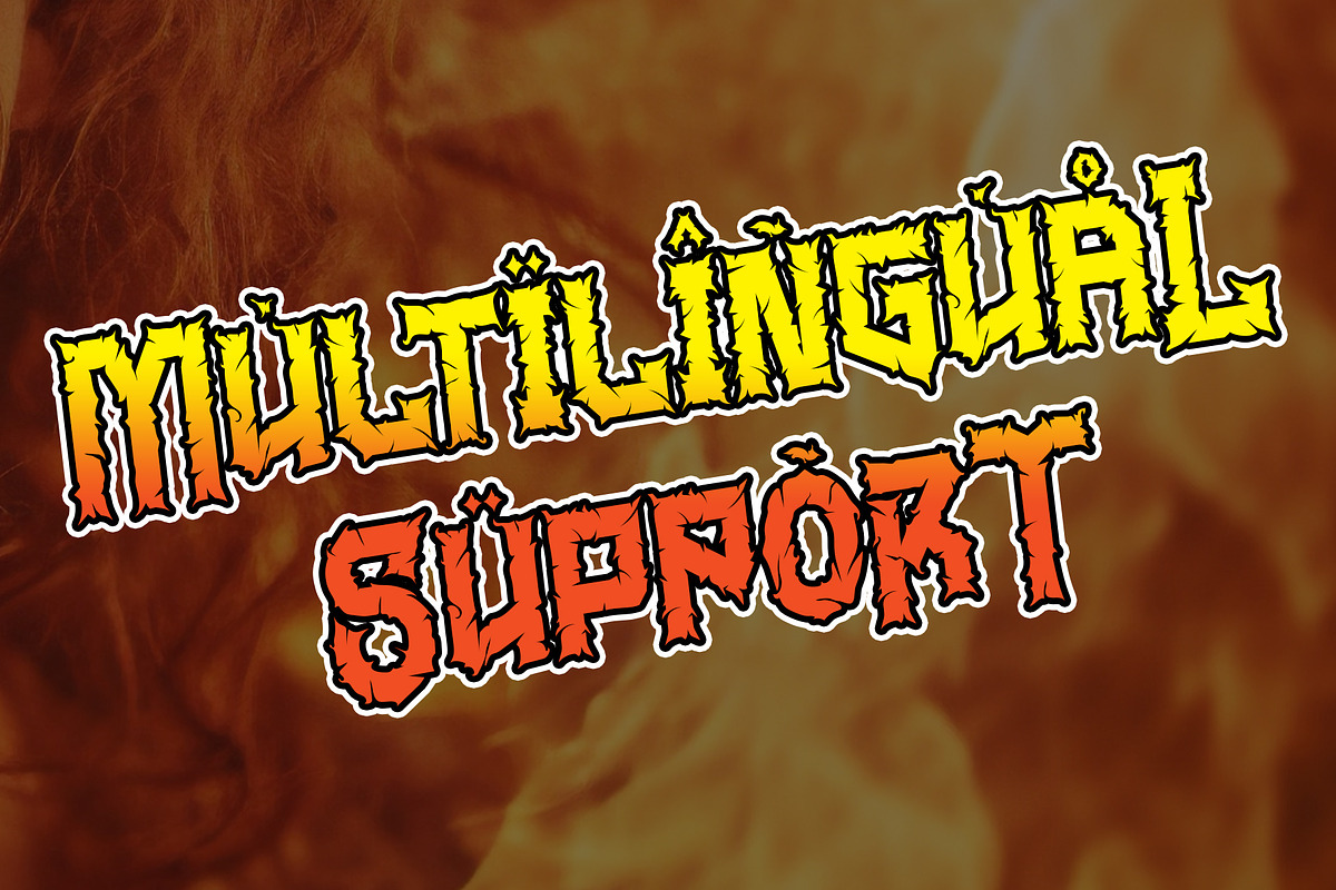 Breakfury, a Blackletter Font by Letterara (Photo 7 of 11)