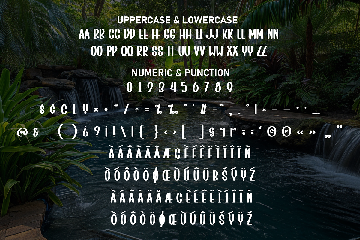 Tropical Garden | Script Font, a Script Font by Scratchones (Photo 7 of 8)