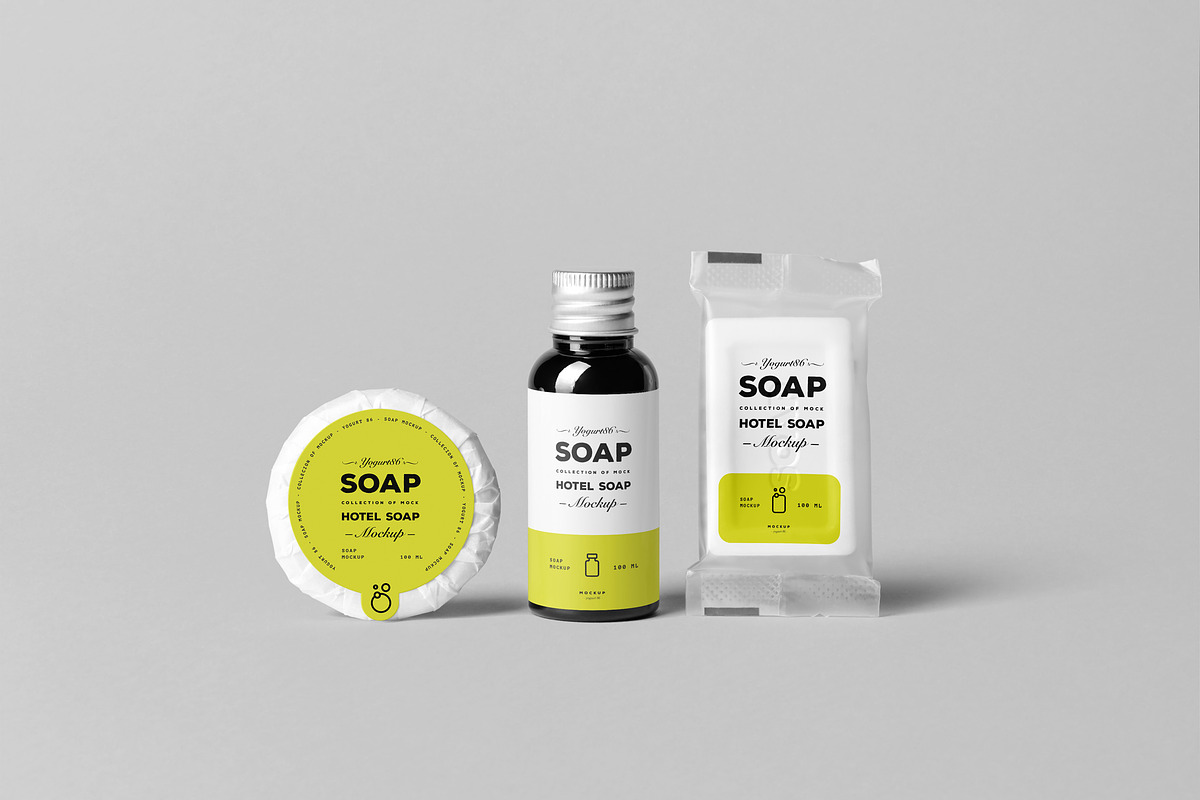 Soap Mock-up, a Packaging Mockup by Yogurt86 (Photo 4 of 17)