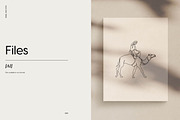 Christmas Bundle- Line Drawings, an Illustration by Whimsy Works (Thumbnail 2 of 11)