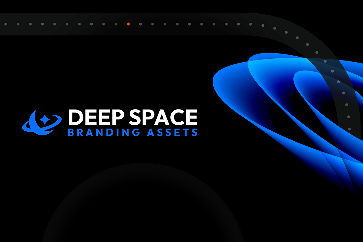 Deep Space – Tech Startup Brand Kit, a Marketing Template by Preyer Design (Photo 2 of 8)