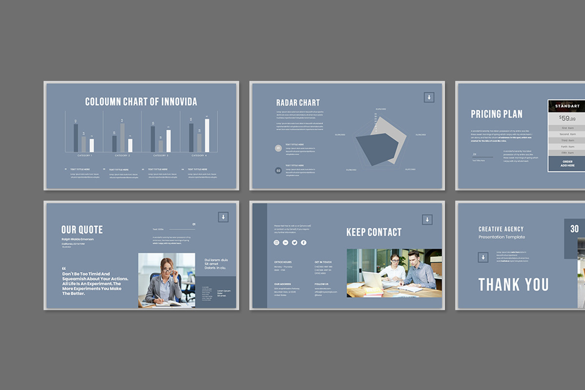 Innovida Presentation Template, a Presentation Template by Analogous Temp (Photo 5 of 5)