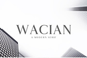 Wacian Serif Font Family, a Serif Font by Creativetacos (Thumbnail 1 of 9)