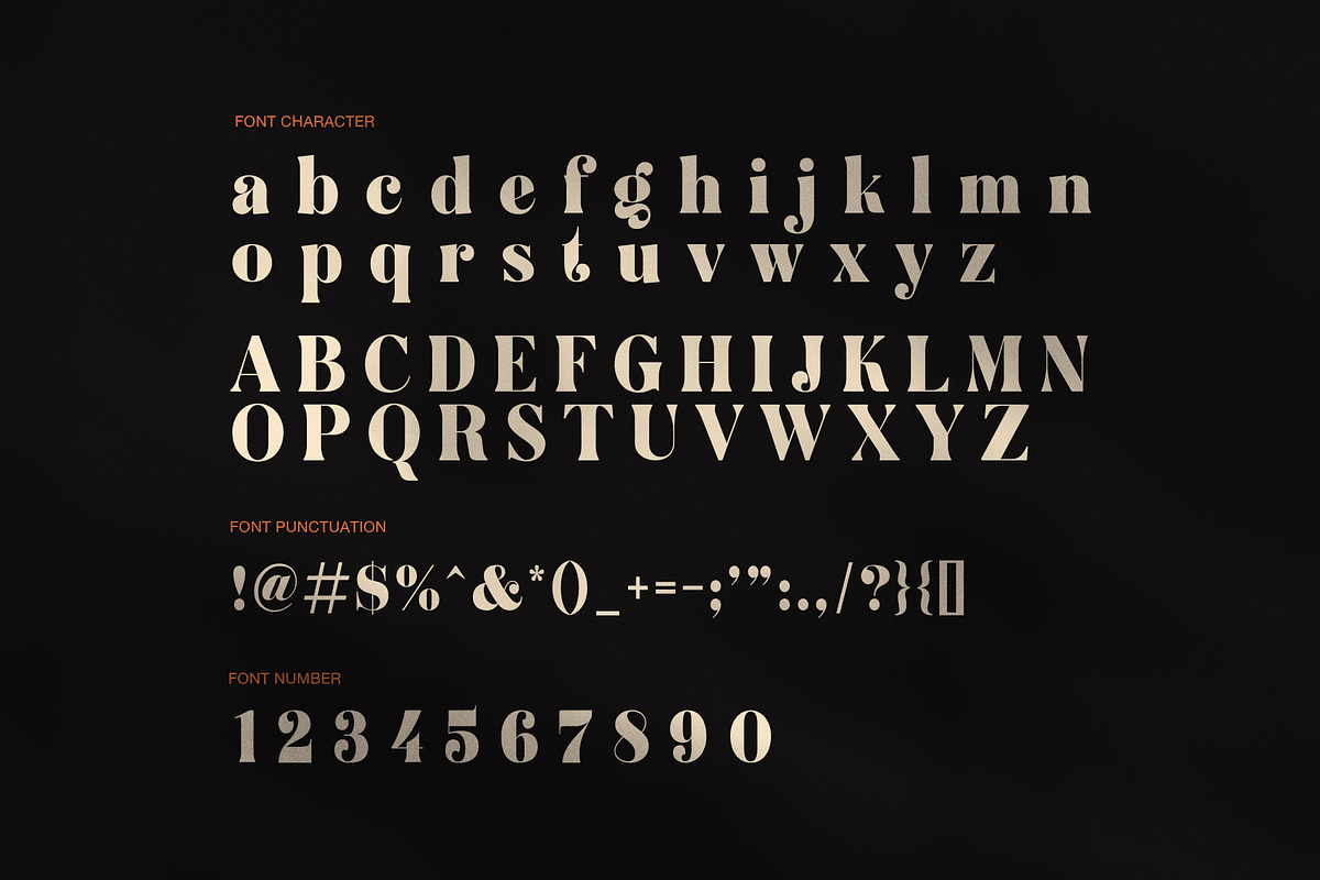 Migillay Elegant Serif Display Font, a Serif Font by Elegant Font (Photo 7 of 8)