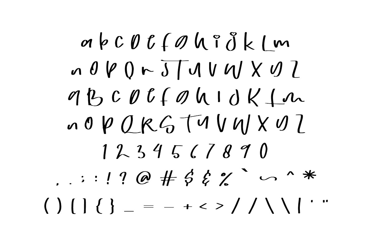 aliquip font preview 4