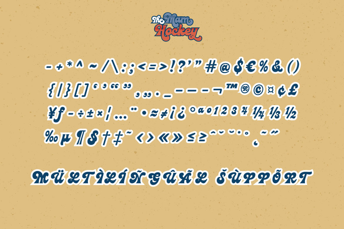 The Mam Hockey - Bold Script, a Script Font by Lemon Studio Type (Photo 10 of 12)