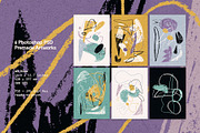 Figurá: 75 Abstract Shapes + Brushes, a Pattern Graphic by nicholasasmita (Thumbnail 5 of 13)