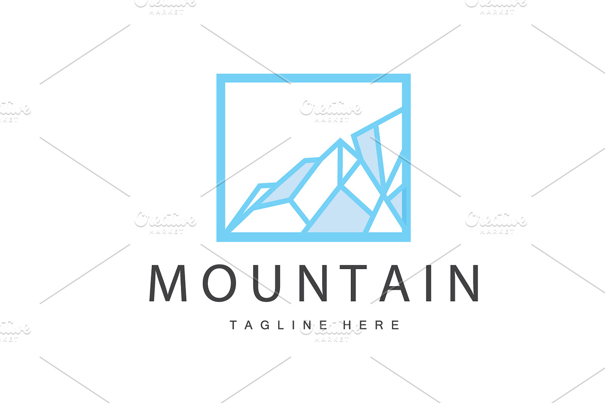 Iceberg Logo Antarctica Design, a Branding & Logo Template by Maylianaw28