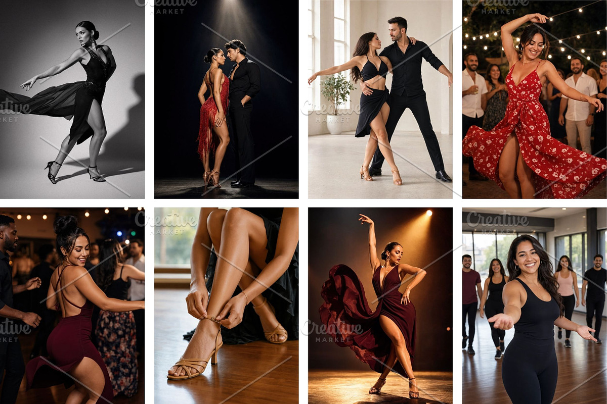 Latina Dance Stock Photos Bundle, a Person Photo by Selenique Studio (Photo 9 of 9)