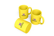 Modern Set of Coffee Mugs Mockup, a Product Mockup by graphypix (Thumbnail 1 of 4)