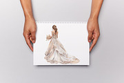 Wedding Bride Clipart, a Person Illustration by Gloria Designed It (Thumbnail 3 of 6)