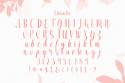 Amelya - Handwritten Font, a Script Font by StringLabs (Thumbnail 10 of 11)
