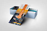 Modern Event Ticket Design Template, a Card Template by BrandlyTemplate (Thumbnail 3 of 3)