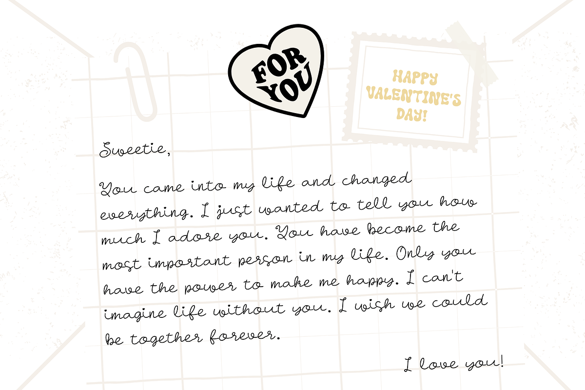Simple Wedding is a handwritten font, a Script Font by Brown Cupple (Photo 2 of 7)