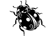 Ladybug Silhouette, an Object Graphic by Designer_Momina (Thumbnail 8 of 20)