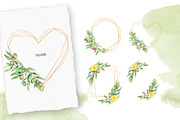 Watercolor Olive Collection, a Decorative Illustration by MayaNavits (Thumbnail 3 of 10)
