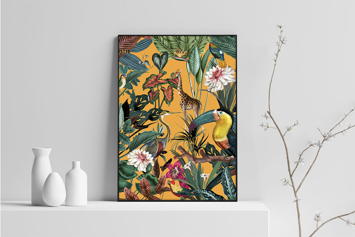 Wild Life (Patterns Wallpapers), a Pattern Graphic by Luiz da Rolt Grathwohl (Photo 4 of 9)
