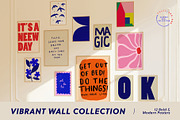 Vibrant Wall Collection, a Graphic by funderful (Thumbnail 1 of 8)