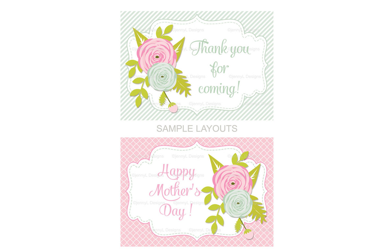 Mother's Day Digital Paper, a Pattern Graphic by JennyL Designs (Photo 4 of 4)