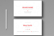 Simple Business Card Layout, a Business Card Template by MightyDesign (Thumbnail 2 of 5)