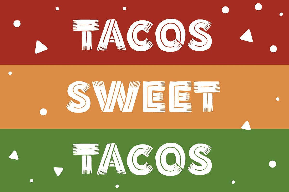 Tacunos - Food Display Fonts, a Font by Patria Ari (P4tcreativa) (Photo 4 of 7)