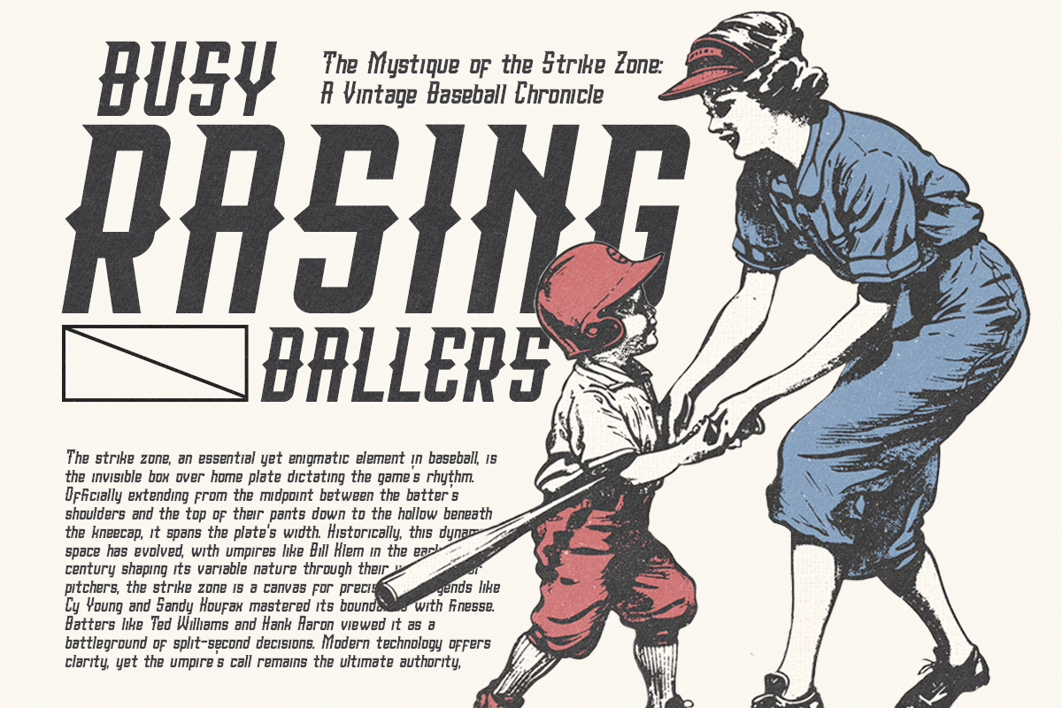 Modera Sport - Display Slab Font, a Slab Serif Font by RagamKata (Photo 2 of 12)