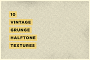 10 Vintage Grunge Halftone Textures, a Texture Graphic by Clint English (Thumbnail 1 of 4)