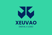 Xeuvao I X Letter Logo, a Branding & Logo Template by FlyeredTemplate (Thumbnail 3 of 3)