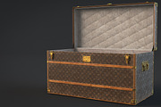 Louis Vuitton Trunk, a Furniture 3D Model by Dmitriy Kalko (Thumbnail 10 of 18)