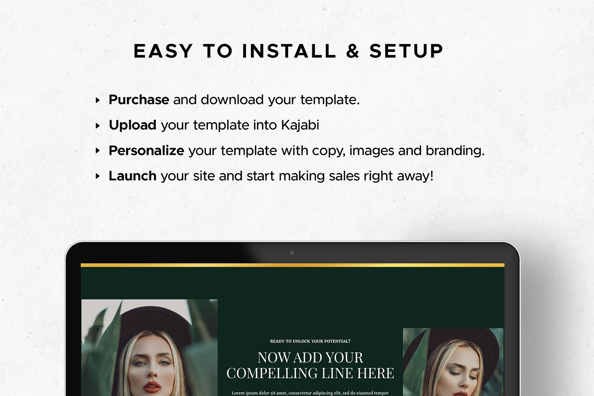 Kajabi Sales Funnel Templates, a Landing Page Template by Altenne | Kajabi Designer (Photo 9 of 9)