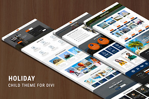 Holiday Divi Child Theme