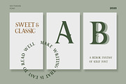 Bourdeway Decorative Serif Font, a Serif Font by UICreative (Thumbnail 3 of 5)